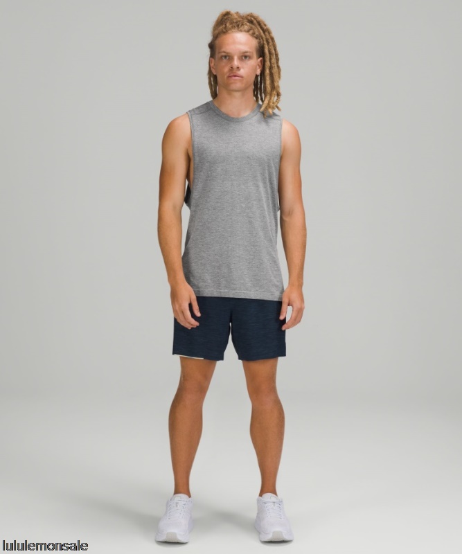 Lululemon Deutschland DELULU973 | Lululemon Deutschland Slate Metal Vent Tech ärmelloses Shirt 20